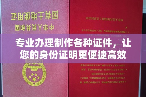 礼县专业办理制作各种证件，让您的身份证明更便捷高效